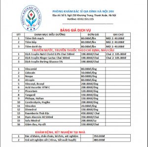 Truyen Nuoc Co Map Khong giá chai nước truyền đạm