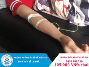 truyền nước biển có tăng cân không bị gì thì phải truyền nước